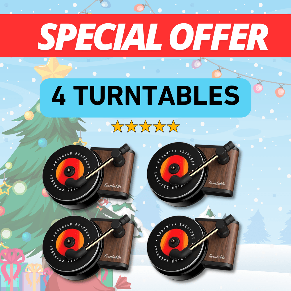 Turntables (4 Pack)